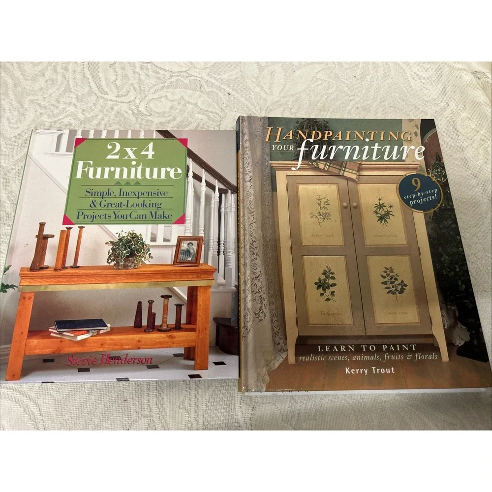 2 Furniture‎ And 2X4 Building HandPainting Books Projects Crafts Instructions